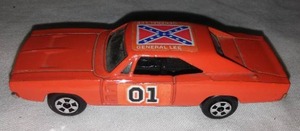 lot 229 image: Dukes of Hazard General Lee.  ERTL. Hot Wheels size.