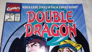 lot 233 image: Marvel Double Dragon Comic Book Issue 1.