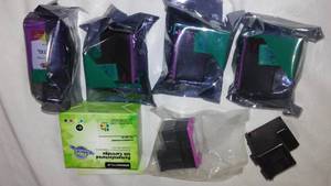 lot 411 image: Printer in cartridges (7) new.