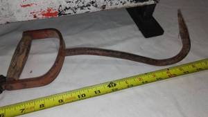 lot 417 image: Vintage Bale Hook and more.
