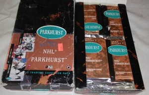 lot 430 image: NHL 1991 Parkhurst Trading Cards.