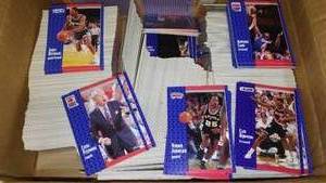 lot 440 image: NBA trading cards.