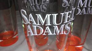 lot 447 image: Sam Adams beer glasses (4).