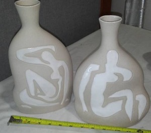 lot 451 image: Unique Vases.