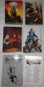 lot 457 image: Ken Kelly. Complete set 1-90 trading cards 1992