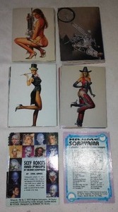 lot 459 image: Hajime Sorayama Sexy Robots and Pinups. Complete set 1-90.
