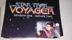 lot 465 image: Star Trek Voyager (2) each set is complete 1-90. Skybox. 1995