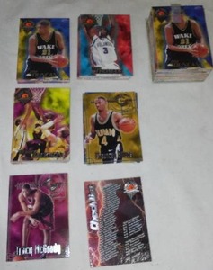 lot 467 image: NBA Rookie Cards. 1997 Wheels Sports Group. 2 sets, mostly complete.