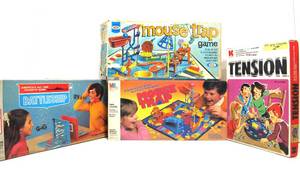 lot 62 image: Group of Vintage Board Games 
