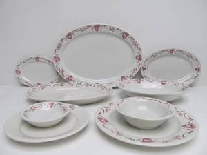 lot 12 image: Vintage CHARLIES Cafe Exceptionale Restaurant Serving Dishes