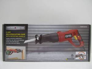 lot 24 image: Brand New Chicago Electric Reciprocating Saw
