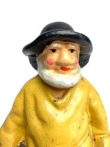lot 192 image: Cast Iron Old Fishman Figure