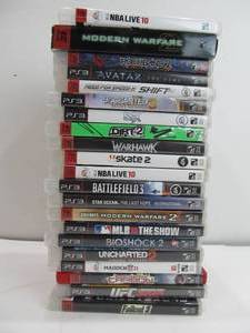 lot 91 image: Lot of PLAYSTATION PS3 Video Games