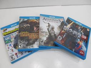 lot 93 image: Nice Clean Working Nintendo Wii U Video Game System wGames & Wii Items