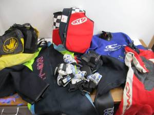 lot 98 image: Group of Wetsuits & SurfSki Gear
