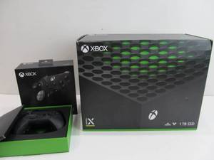 lot 99 image: Like-New Working Complete XBOX SERIES X Video Game System wBonus Elite II Controller