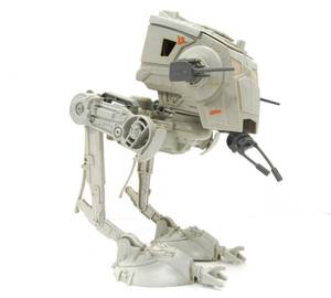 lot 114 image: Orig Vintage Kenner STAR WARS 1980 Scout Walker AT-ST