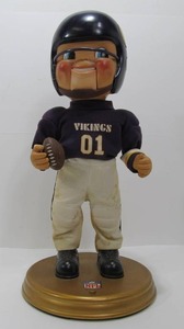 lot 115 image: Large Working Gemmy MN Vikings Rockin Randall Figure