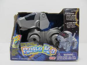 lot 146 image: Brand New in Box 1990s TalenToy Robo K-9 Robot Dog Toy