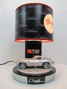 lot 148 image: Excellent Working CORVETTE Sting Ray Table Lamp