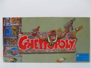 lot 161 image: New in Box GHETTOPOLY Board Game
