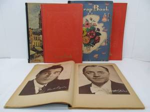 lot 175 image: Lot of 5 Excellent Clean 1930s-40s era Hollywood Scrapbooks 