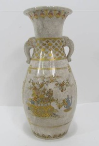 lot 135 image: Old Antique Hand Painted Japanese Vase