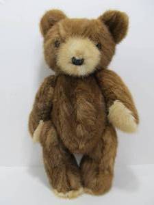 lot 139 image: Large Vintage Handmade Genuine Mink Jointed Teddy Bear by Ethel Richter