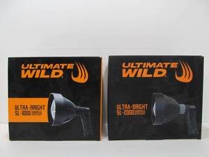 lot 202 image: 2 - ULTIMATE WILD Handheld Spotlights SL-1000 & SL-2000