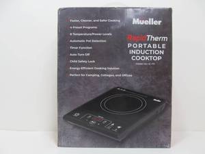 lot 213 image: Brand New MUELLER Rapid Therm Portable Induction Cooktop