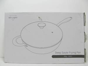 lot 216 image: Brand New SKY LIGHT Deep Saut Frying Pan Wok