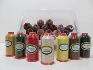 lot 219 image: Large Group of Brand New Nylon Thread