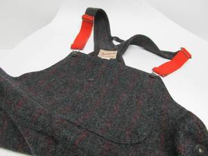 lot 238 image: Like New or New WOOLRICH Wool Overalls - Mens Size Large