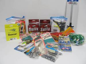 lot 246 image: Large Group of Brand New Fishing Supplies Lures etc