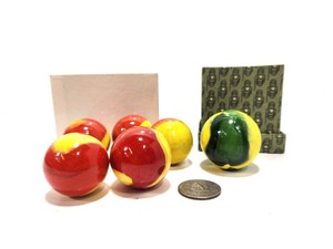 lot 322 image: Group of Large Size Old Glass Marbles