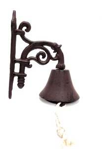 lot 334 image: Cast Iron Deck or Porch Bell
