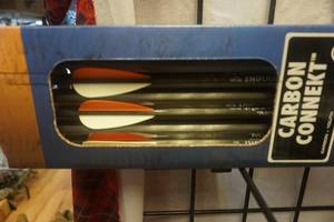 lot 37 image: 12 - Easton Carbon CONNEKT 26 Youth Carbon Arrows
