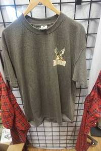 lot 168 image: Buck Wear Stand Up and Take It Like a Man Themed T-Shirt