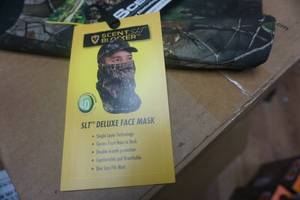 lot 170 image: Scent Blocker SLT Deluxe Hard Woods Camo Scent Tek Face Mask