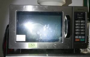 lot 53 image: Panasonic microwave - works
