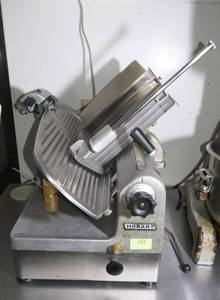 lot 102 image: Hobart automatic meat slicer - works good