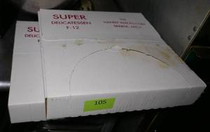 lot 105 image: 2 new boxes of handi-wrap for sandwiches