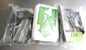 lot 119 image: 3 New StepNpull door openers