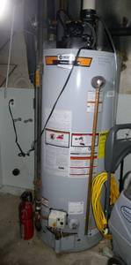 lot 135 image: 75 gallon water heater - new Nov 2018