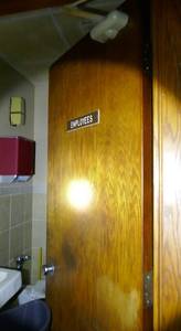 lot 171 image: 4 commercial interior doors (3 wood 1 steel)