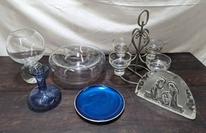 Collection Of Scandinavian Glass And Dcor