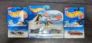 Three Packs Of Hot Wheels