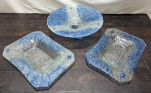 Three Glass Dcor Items