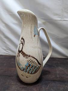 Red Wing Bob White Quail Pitcher