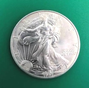 1997 American Silver Eagle Dollar Coin